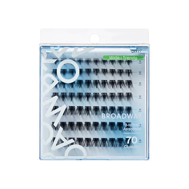 Broadway Wide Trendy Lashes – DIY Customizable Extensions (70–140 pcs) – DIY27 - ANNS BEAUTY SUPPLY